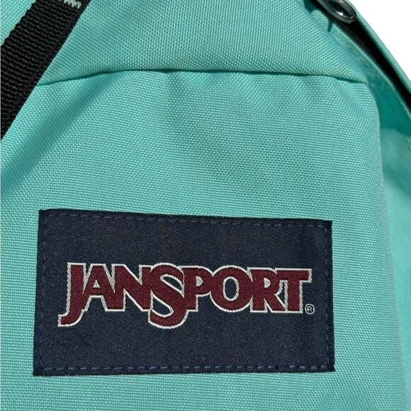 JanSport Teal Backpack - Picture 3 of 12